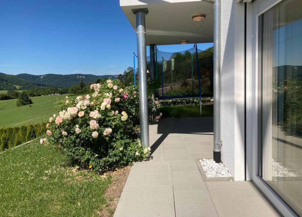 Apartament Atemberaubender Ausblick Mit Premium-Wanderwegen Vor Der Haustuer Albstadt Zewnętrze zdjęcie
